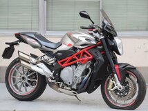 80【評価A】 MVアグスタ ブルターレ 1090R 走行距離12,224km 純正 ラジエーター 遮熱 ヒート ガード カバー 左 B4515 SX B4887 SX_画像6