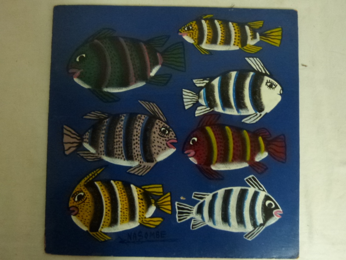 Tingatinga board paint, artwork, painting, others