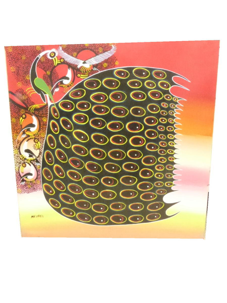 Tingatinga Board Paint L Peinture Pop Art Africaine MR.NOEL, ouvrages d'art, peinture, autres