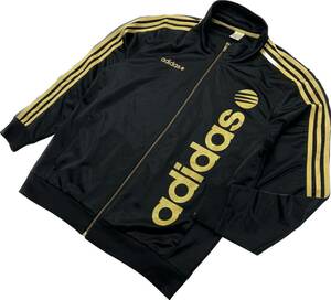 adidas * man appear coloring * black × Gold jersey jacket men's XO sport training part shop put on Adidas #EE214