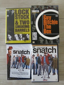 ●中古品●DVD SNATCH・スナッチ「Guy Ritchie Box」3枚入＊国内盤