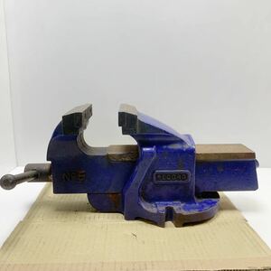 C3-614F RECORD record angle trunk type vise vise No.5 England made weight 22.6kg / carpenter's tool tool 