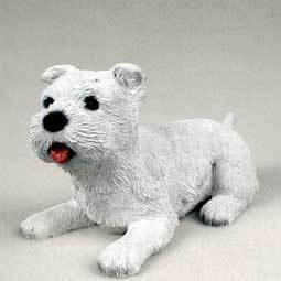 * last. 1 point waist Highland white terrier papi- figure waste ti*