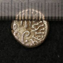 古代インド マイトラカ朝 ドラクマ銀貨（470-788)[E1770] 古代ギリシャコイン,古代ローマ_画像3