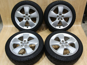 B90 トヨタ 純正 プリウス30 ZVW30 17X7J+50 PCD100 205/50R17 バリ溝 プリウス20 PHV FT86 ウィッシュ シエンタ アリオン カルディナ 山梨