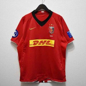 ★NIKEナイキ★2008 浦和レッズ(H)ホームユニフォーム L ACL仕様パッチ付き