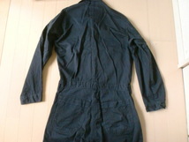 米軍　COVERALL RESISTANT UTILITY　つなぎ　紺　４０R　カバーオール　レジスタント　ユーティリティ　　_画像10