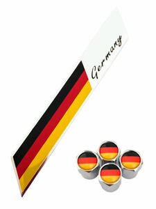 B ドイツ 国旗 バルブキャップ エンブレム ステッカー フェンダー BMW 3 5 1 7 4 2シリーズ X1 X5 Z4 M4 オペル