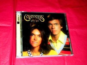 輸入盤 2枚組CD『カーペンターズ ー 40/40』20曲＋20曲 ベスト・アルバム 青春の輝き CARPENTERS