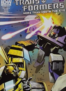 アメコミ【トランスフォーマー.MTMTE.23号】モアザンミーツジアイ/IDW/バンブルビー.スタースクリーム.ラットル.コンボイ/transformers原書