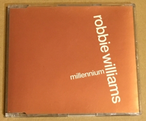 ROBBIE WILLIAMS Millennium '02年作 UK盤１ｔｒｋCD ロビー・ウィリアムス