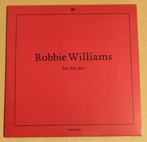 ROBBIE WILLIAMS Sin Sin Sin '06 год произведение EU запись CD instrument сбор! лобби * Williams 