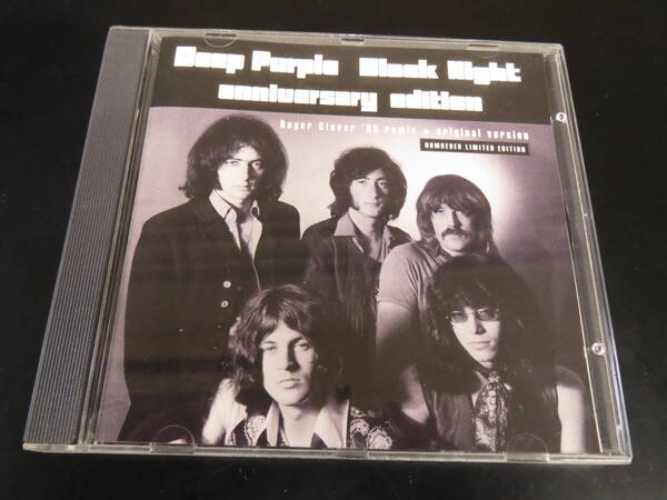番号付き限定版!Deep Purple - Black Night Anniversary Edition 輸入盤シングルCD(イギリス 7243 8 82214 2 9, 1995)