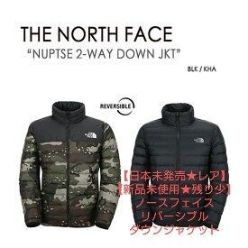 【残り1点★レア★日本未発売★新品】THE NORTH FACE・ノースフェイス★ツーウェイダウンジャケット★カモフラorブラック