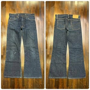 メンズ パンツ BISON バイソン デニム ジーンズ ブーツカット フレア TALON ヴィンテージ VINTAGE FE666 / W30 全国一律送料520円