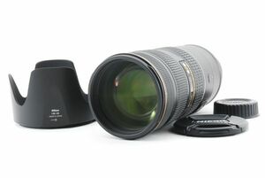 【極上品・台座付き】 Nikon ニコン AF-S NIKKOR 70-200mm 1:2.8G II ED VR N レンズ デジタル一眼 カメラ #946