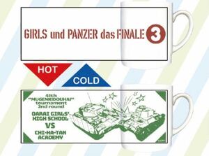 ☆ ガールズ＆パンツァー ガルパン 最終章 第3話 映画 劇場版 感温マグカップ 大洗女子学園 知波単学園 ☆