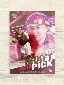 ☆ BBM2021 東北楽天ゴールデンイーグルス インサートカード 2018 DRAFT PICK DP1 太田光 ☆