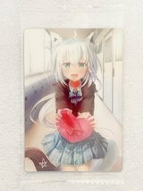 ☆A41 ホロライブ チョコウエハース hololive ERROR SPECIAL CHOCO WAFERS カードのみ 04 白雪稲裡 白上フブキ ☆_画像1