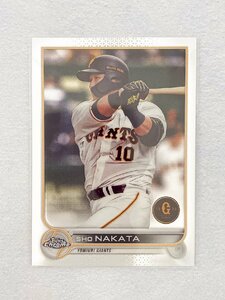 ☆ TOPPS CHROME NPB 2022 ベースボールカード 161 読売ジャイアンツ 中田翔 Base ☆