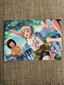 ☆ BanG Dream! バンドリ! ガールズバンドパーティ! ローソン HMV 限定 A4 クリアファイル Afterglow 青葉モカ 羽沢つぐみ ☆