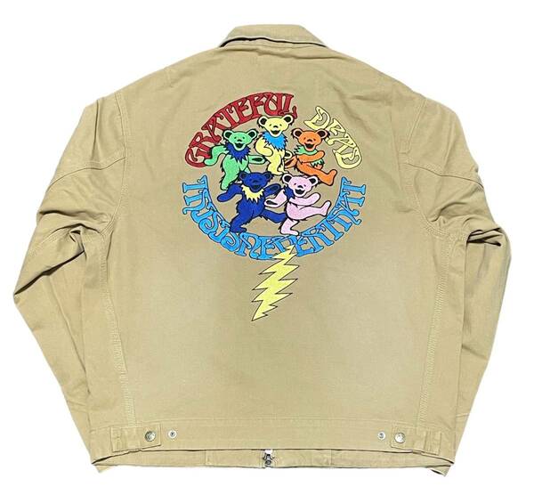 【新品】thisisneverthat ディスイズネバーザット × Grateful Dead グレイトフルデッド カーペンタージャケット 定価51,700円 Sサイズ