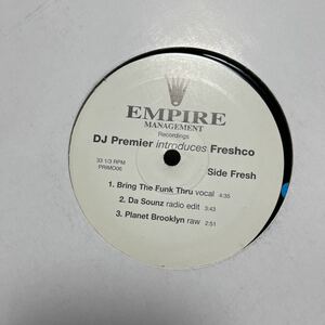 DJ Premier Introduces Freshco/Bring The Funk Thru