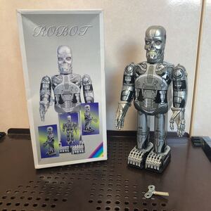 550 period thing meti com toy Terminator 2 end skeleton no start rujik Future tin plate figure 