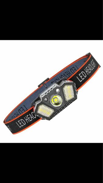 LEDヘッドライト 小型軽量　バッテリー内蔵