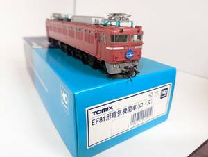 動作確認済み TOMIX 0610　HO-101 EF81形 電気機関車 HOゲージ 鉄道模型 トミックス トミーテック
