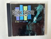 Single CD THE BRIAN SETZER ORCHESTRA レア シングルCD if you can't rock me / stuart little 検ブライアンセッツァー、STRAY CATS_画像1