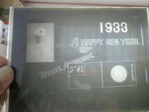 時代物、1932年、硝子写真　新年の人物写真　ガラス写真　 古写真　ガラス乾板　１２．５cmx横１７cm_画像7