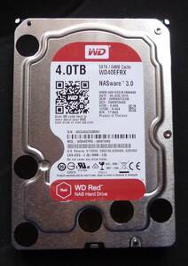  (DRNV)WD Red（稼働19001時間）HDD4TB　3.5インチ SATA600
