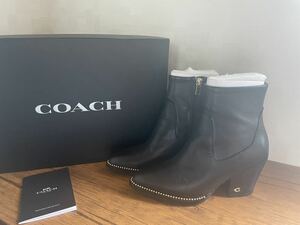 COACH☆コーチ☆ブラック☆ブーツ☆ショートブーツ☆サイズ5