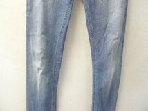 ◆国内正規 nudie jeans ヌーディージーンズ TUBE KELLY ORG INDIGO TWILL スリム　デニム パンツ サイズ28×32_画像2