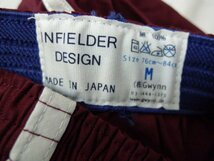 ◆INFELDER DESIGN インフィルダーデザイン H刺繍 ショーツ ショートパンツ JP サイズM 日本製　美_画像4