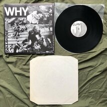 美盤 激レア 1981年 英国オリジナルリリース盤 ディスチャージ Discharge LPレコード Why Hardcore Punk / New wave_画像5