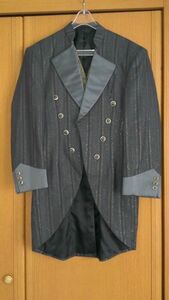  tailcoat 3 point set green gray ABS tuxedo Mai pcs costume 