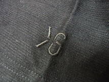 綺麗 KENZO GOLF ケンゾー ゴルフ 織柄 ボーダー 半袖 ポロシャツ 黒 サイズ2_画像6