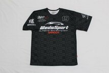 送料無料 ウェッズ WedsSport BANDOH DRY Tシャツ04 [BLACK] [Mサイズ] [着丈:68 身幅:51 肩幅:45 袖丈:21(cm)] [No.00WSBDRT-04B-M]_画像1