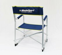 送料無料 ウェッズ Original Director Chair Type [WedsSport] [アルミ製] [紺] [1個] [正規品] [取寄せ品] [No.WEDSCHAIR-02]_画像2