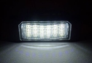 激白光 ! 交換式 ! フォルクスワーゲン LED ナンバー灯 ライセンス ランプ ティグアン TSI 2.0TSI ライストゥン Rライン