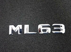 メルセデス ベンツ ML63 トランク エンブレム リアゲートエンブレム W166 Mクラス SUV 高年式形状