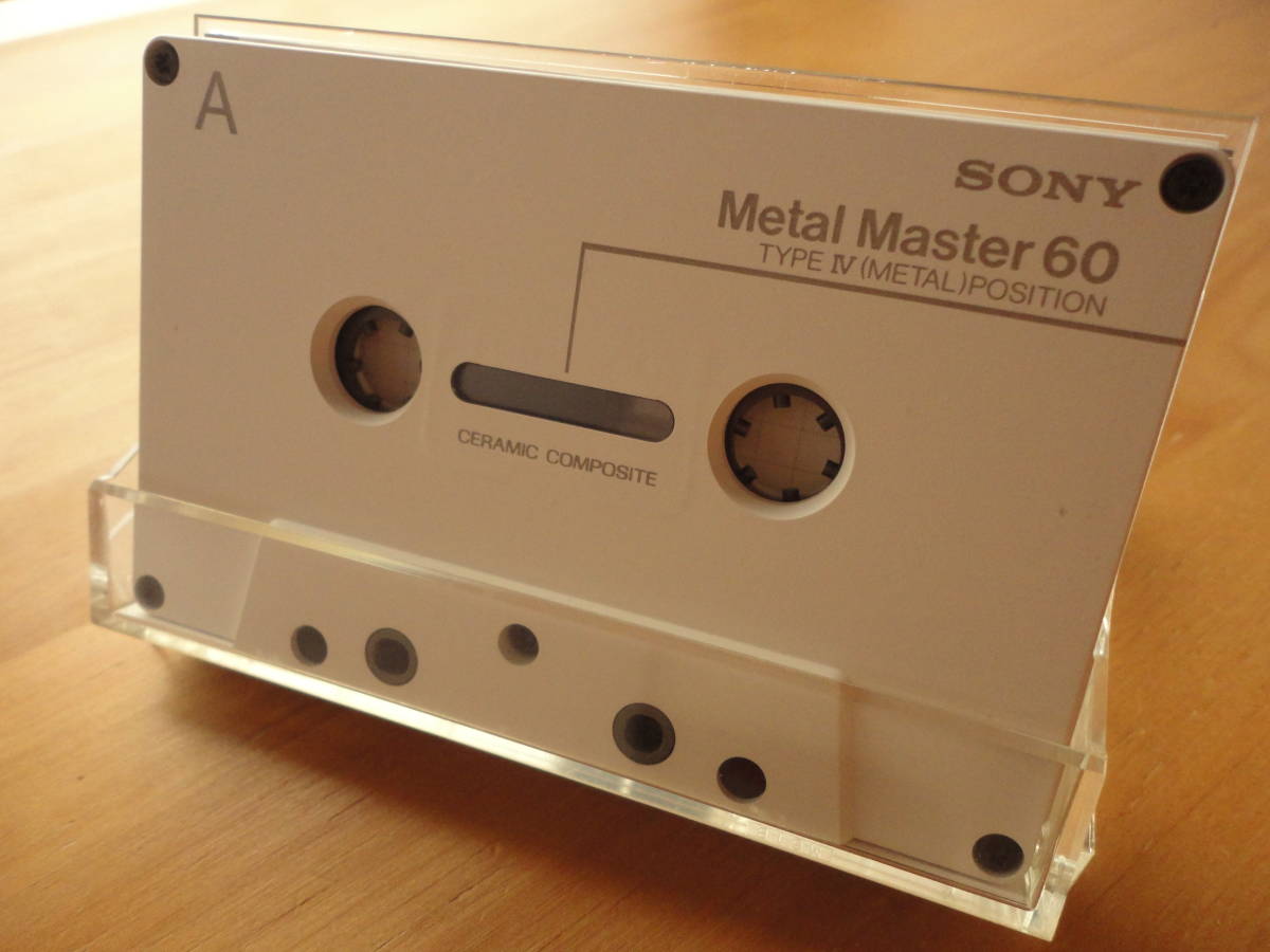 ○ SONY Metal Master 60 TYPE Ⅳ ソニー メタル カセットテープ