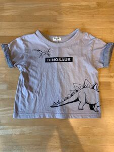 Ｔシャツ 半袖 ベビー服 子供服 男の子 夏服 ダイナソー 恐竜 95cm