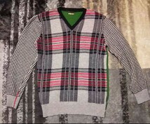 イタリア製 ラーレ Rare セーター ニット ウール デザイン 総柄 ra-re ロゴ_画像1