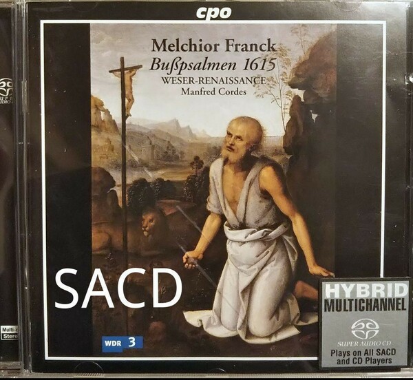 SACD メルヒオール　フランク クラシック busspsalmen 1615 cpo メルキオル　フランク melchior frank 合唱 声楽