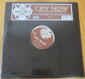 OBIE TRICE - CRY NOW US盤新品12インチ (US / SHADY / INTERSCOPE / 2006年) (SICKNOTES/EMINEM)