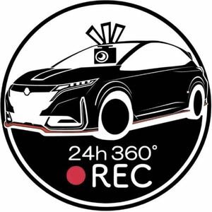 車種や色の変更可　ノートオーラニスモ　ドライブレコーダー　ドラレコ　ステッカー　オリジナルステッカー