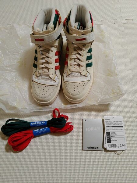 adidas originals Forum 84 High "Bucks" GX9055 24.5cm